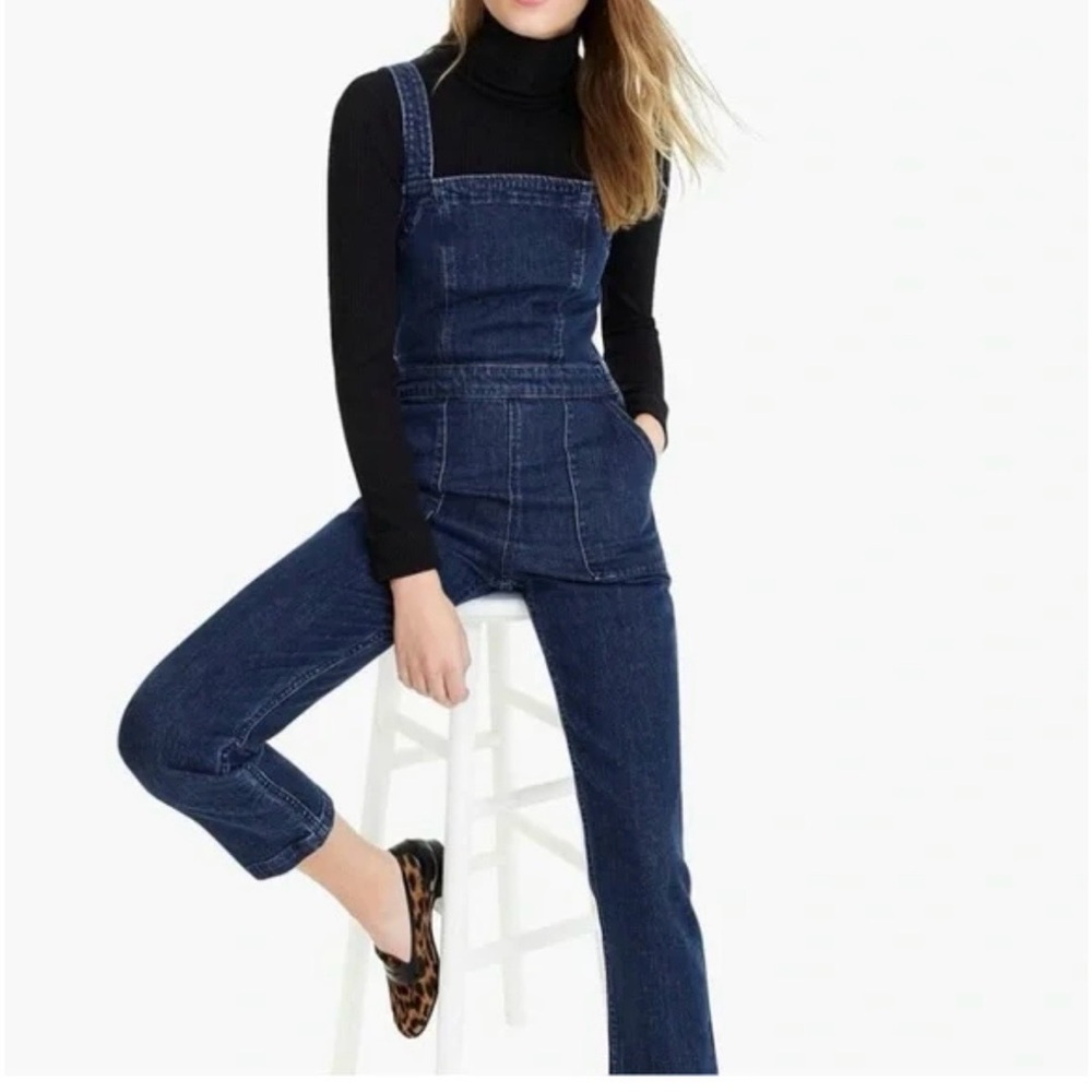 J Crew Denim Jumper Overalls